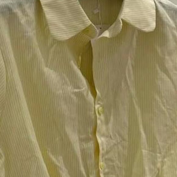 Light Yellow Short Sleeve Shirt - Picture 2 of 3